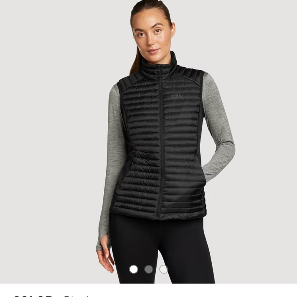 Eddie Bauer microtherm down vest
